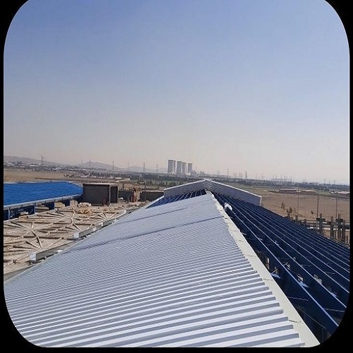 اجرای ساندویچ پانل سوله