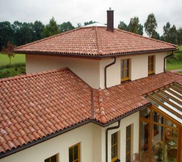 اجرای سقف شیروانی